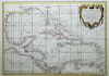 Fascinating 18th Century map of Florida, the Gulf Coast & Caribbean