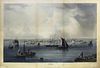 Great Mid-19th Century view of Boston Harbor