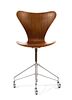 Arne Jacobsen (Danish, 1902-1971), FRITZ HANSEN, CIRCA 1955, Series Seven chair, model number 3117