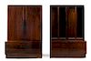 * A Danish Rosewood Serving Cabinet Height 67 x width 91 x depth 22 3/4 inches