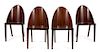 * Philippe Starck (French, b. 1949), DRIADE, CIRCA 1988, a set of four Royalton dining chairs, for the Royalton Hotel