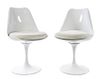 * Style of Eero Saarinen (Finnish, 1910-1961), LATE 20TH CENTURY, a pair of Tulip chairs