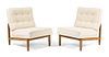 Florence Knoll (American, b.1917), KNOLL, CIRCA 1955, a pair of lounge chairs