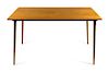 Charles and Ray Eames (American, 1907-1978; 1912-1988), HERMAN MILLER, CIRCA 1950, DTW-3 dining table