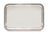An Italian Silver Serving Tray, Antonio Braganti, Faberge, Florence, Italy, decorated with a Greek Key border