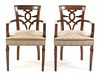 Attributed to Jules Leleu (French, 1883-1961), FRENCH, CIRCA 1930s, a pair of armchairs
