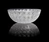 * Lalique, , a Nemours pattern bowl