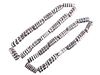 1800's African Zebra Trade Bead Necklaces