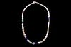 Moon Glass & Dogon Trade Bead Necklace
