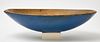 Trencher Bowl in Blue Paint