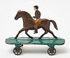 Horse and Rider Pull Toy