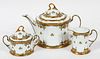 D. VARGA HAND PAINTED COFFEE SET 3 PIECES