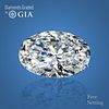 3.50 ct, D/VS1, Oval cut GIA Graded Diamond. Appraised Value: $266,800 