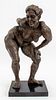 Regan Brutalist Standing Woman Ceramic Sculpture