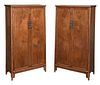 Important Pair Chinese Huanghuali Cabinets