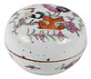 Chinese Porcelain Rooster Lidded Box