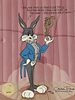 Bugs Bunny Chuck Jones signed Pulitzer Prize hand painted limited edition cel