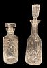 Two WATERFORD Crystal Decanters 