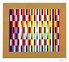 Yaacov Agam (Israeli, 1928) Screenprints In Colors, On Wove Paper, Pointed Rhythm, H 9.325'' W 11.125''