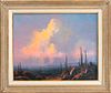 W. Scott Jennings, Arizona  Oil On Canvas, "Desert Thunder", H 24'' W 30''