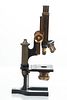 W. Watson & Sons, London,  Compound Microscope,  Early 20th C., H 12''