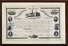 City Of Philadelphia Loan Documents, 1861 And 1863, Two Pieces, H 9.25'' W 15''
