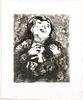 Marc Chagall (French/Russian, 1887-1985) Etching On Montval Laid Paper, C. 1927-31, La Jeune Veuve, H 11.7'' W 9.4''
