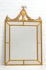 Regency Style Gilt Wood And Gesso Mirror C. 1920, H 56'' W 33''