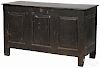 Jacobean joined oak blanket chest, early 18th c., 29 1/4'' h., 48 1/2'' w.