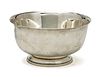 Sterling Silver Revere Bowl By Fred Hirsch Co H 3.5'' Dia. 7'' 10.5t oz