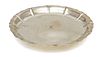 Richard Dines Sterling Silver Serving Plate, 14.9 Tr Oz Dia. 9.5''