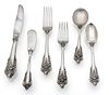Wallace "Grand Baroque" Sterling Silver Flatware For 13, 90 pcs