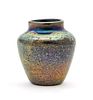 Tiffany Studios (American, 1878-1938) Tiffany Favrile Iridescent Small Vase H 2.5'' Dia. 2.25''