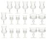 Edinburgh Thistle Stemware: Goblets, Wines, Champagnes, Thistle Form H 6.5'' 20 pcs