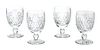 Waterford (Irish) Crystal Water Glasses, Boyne Pattern, 12 pcs