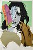 Andy Warhol (American, 1928-1987) Screenprint In Colors, On Arches Aquarelle Paper C. 1975, Mick Jagger, H 43.5'' W 28.825''
