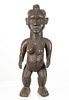 African Standing Female Figure H 27'' W 10''