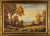 Archie Palmer Wigle (American, 1881-1969) Oil On Canvas, Landscape, H 23'' W 35''