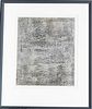 JEAN DUBUFFET (FRENCH, 1901–1985) LITHOGRAPH ON ARCHES WOVE PAPER,  1961 H 17.625" W 14.5" INSOUCIANCE 