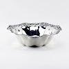 Sterling Silver Bowl with reticulated floral rim