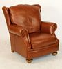 Stickley leather armchair