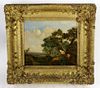 Patrick Nasmyth (1737-1831) oil on canvas landscape