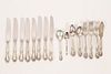 EASTERLING STERLING SILVER FLATWARE, 24 PCS (+ OTHERS), T.W. 19.66 TOZ 
