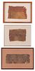 6th Century Coptic Egyptian Textile Fragments