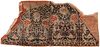 Antique Persian Silk Saddle Rug 3 ft 2 in x 1 ft 5 in (0.97 m x 0.43 m)
