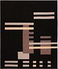 Rectangular Bauka Design Kilim Rug By Genaro Rivas 9 ft 8 in x 8 ft 3 in (2.95 m x 2.51 m)