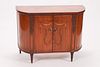 FRENCH STYLE MAHOGANY COMMODE, H 33", W 45" 