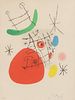 JOAN MIRO (SPANISH, 1893–1983) AQUATINT AND ETCHING IN COLORS, ON WOVE PAPER, 1974 H 13.5", W 11", EL INNOCENTE 