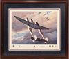 AFTER ROY GRINNELL, OFFSET LITHOGRAPH ON PAPER, H 18", W 25", AMERICAN FIGHTER ACES 