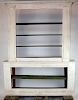 Early 19th c French open bookcase
